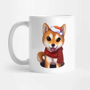 Cute Shiba Inu Drawing Mug